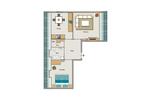 Dachgeschoßwohnung Lünen Brambauer - 2.5 Zimmer, 52 m&sup2;, 420&euro; | Angebot:22016323