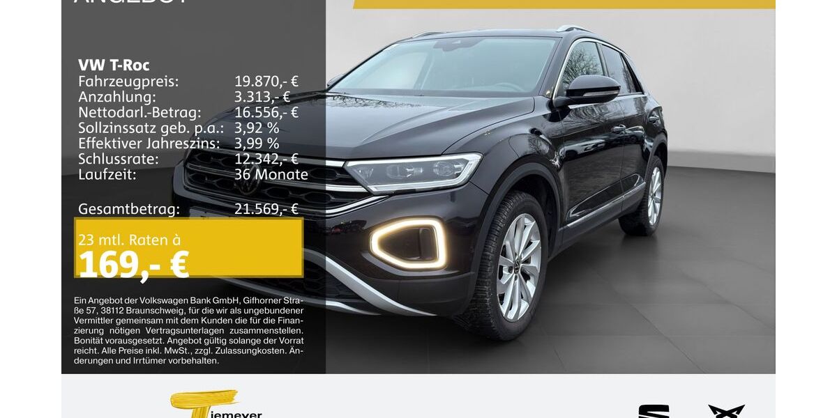 VW T-Roc 43.094 km 19.870 &euro; Hemer 58675