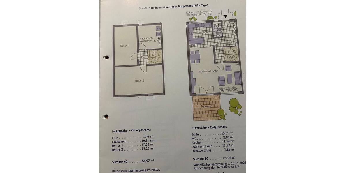 Doppelhaushälfte Schwelm - 4 Zimmer, 156 m&sup2;, 550.000&euro; | Angebot:27534342