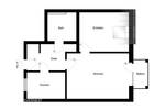 Etagenwohnung Remscheid Innen - 2 Zimmer, 53 m&sup2;, 138.400&euro; | Angebot:26740824