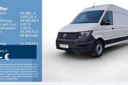 VW Crafter 3.367 km 44.880 &euro; Bochum 44892