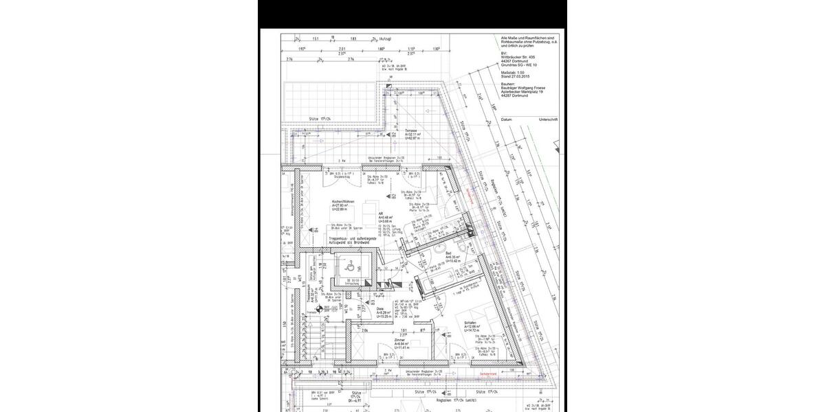 Einfamilienhaus Dortmund Hörde - 3 Zimmer, 80 m&sup2;, 1.250&euro; | Angebot:27587080
