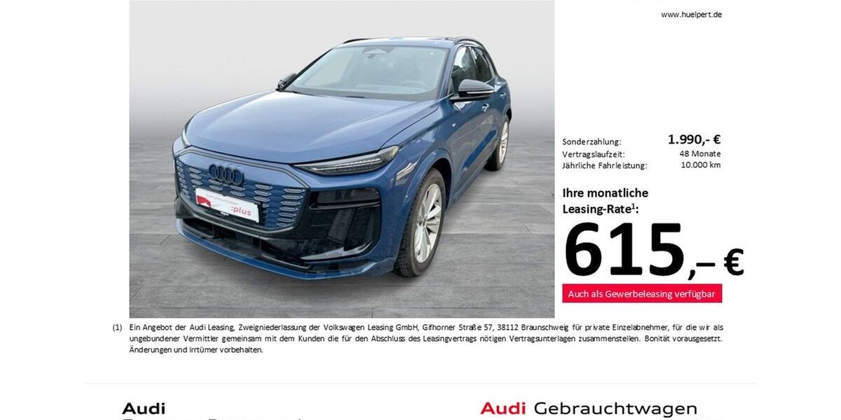 Audi Q6 e-tron 16.008 km 68.555 &euro; Dortmund 44143