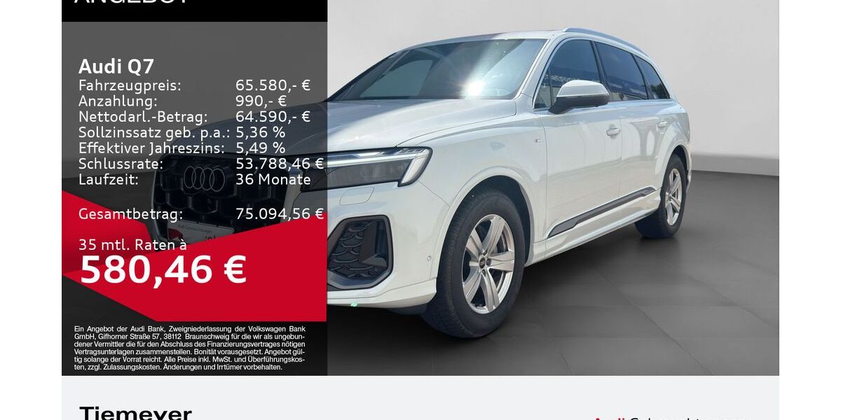 Audi Q7 8.376 km 61.780 &euro; Remscheid 42897