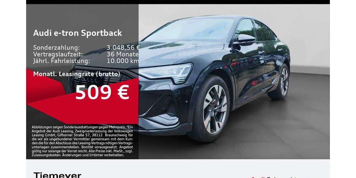 Audi e-tron 54.709 km 31.950 &euro; Remscheid 42897