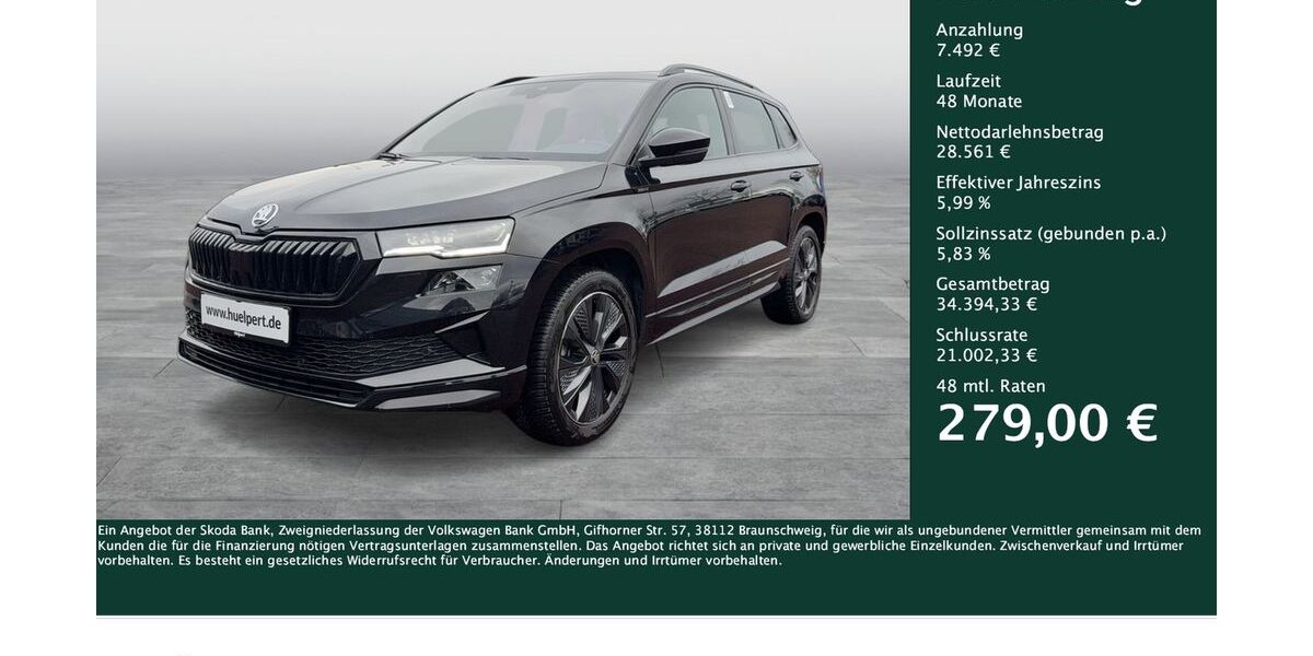 Skoda Karoq 25.533 km 35.919 &euro; Dortmund 44309