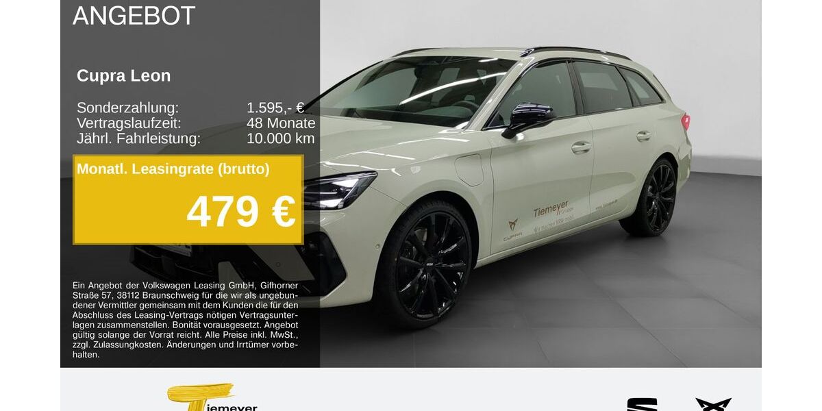 Cupra Leon 8.999 km 43.980 &euro; Bochum 44809
