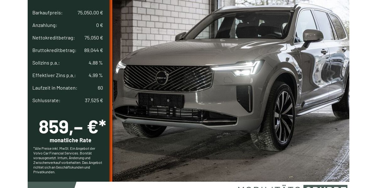 Volvo XC90 4.000 km 72.890 &euro; Remscheid 42855