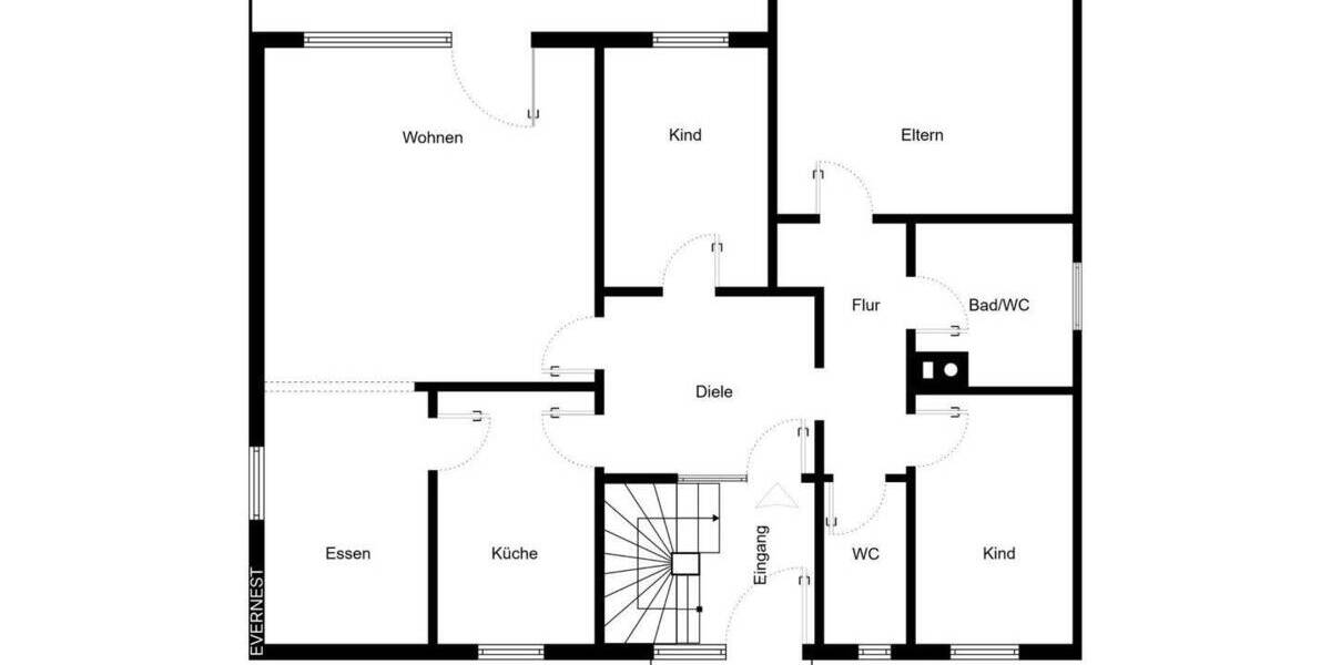 Einfamilienhaus Hagen Hohenlimburg - 7 Zimmer, 181 m&sup2;, 399.000&euro; | Angebot:26569945