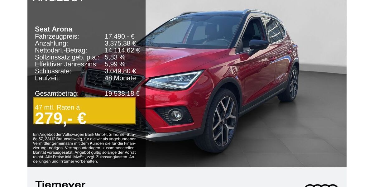 Seat Arona 51.257 km 17.490 &euro; Remscheid 42897