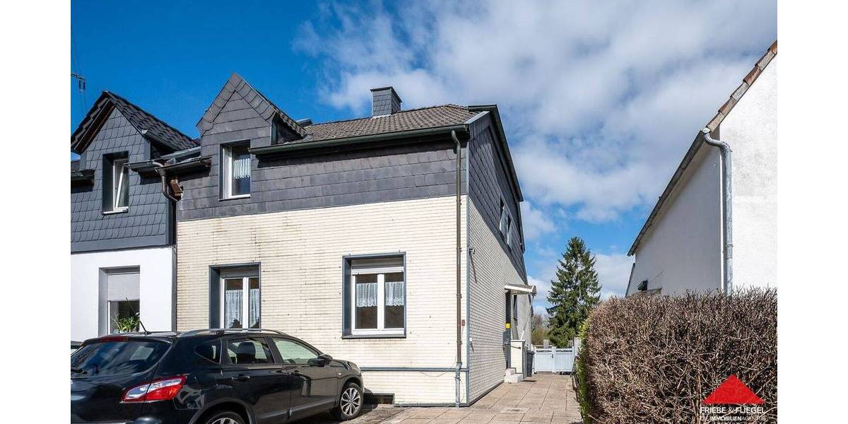 Einfamilienhaus mit Anbau und zwei Kfz-Stellplätzen in ruhiger Sackgassenlage - Doppelhaushälfte Dortmund Brackel | Angebot:26096632