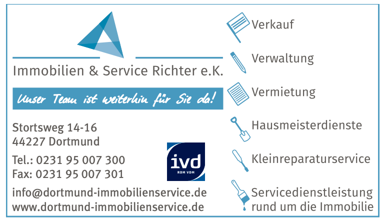 Etagenwohnung Dortmund Innenstadt Ost - 2 Zimmer, 76 m&sup2;, 682&euro; | Angebot:25323302