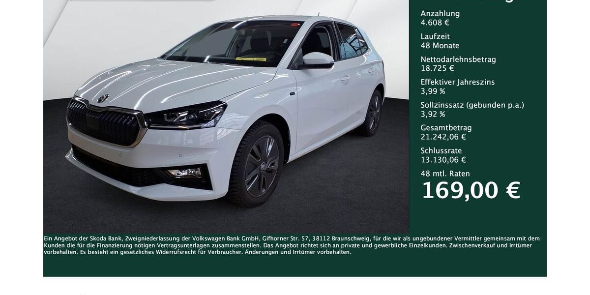 Skoda Fabia 10.190 km 23.211 &euro; Dortmund 44309