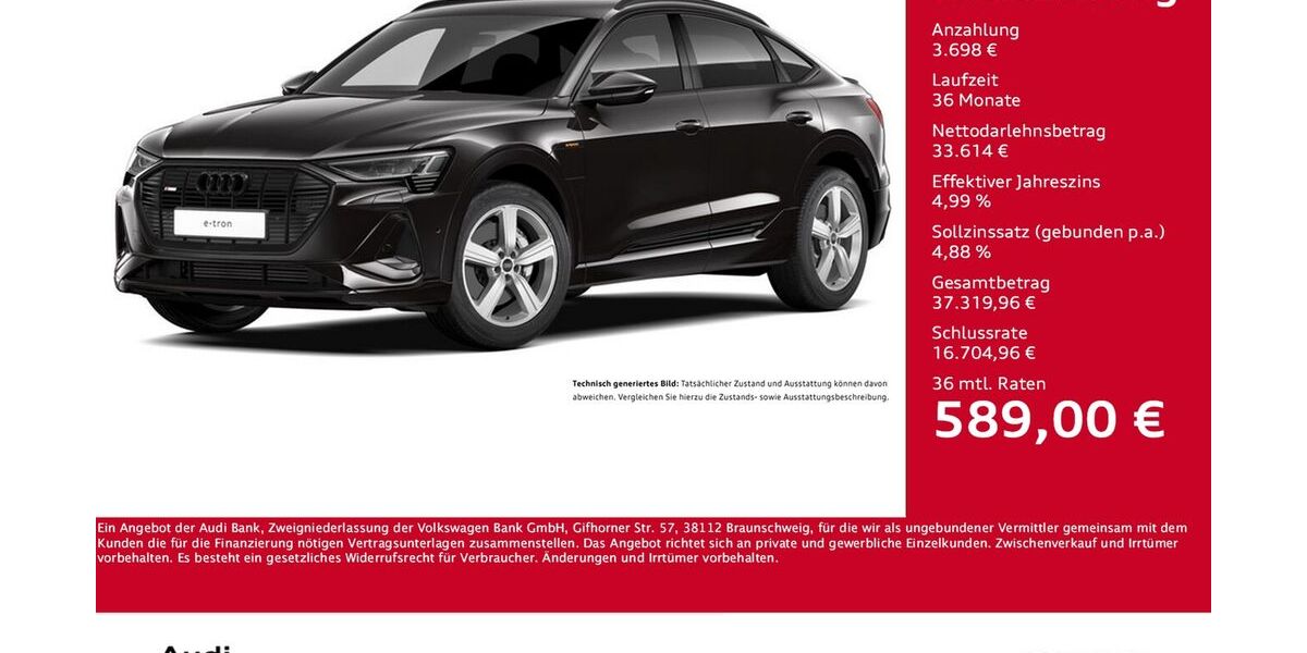 Audi e-tron 41.450 km 36.684 &euro; Dortmund 44143