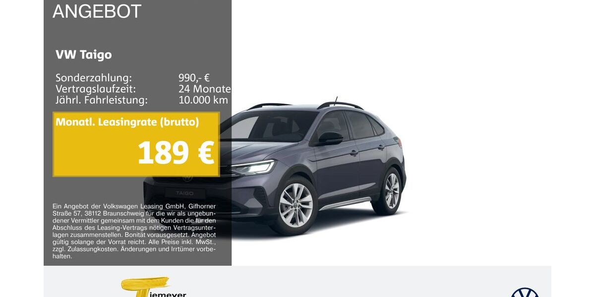 VW Taigo 24.214 km 22.980 &euro; Lüdenscheid 58507