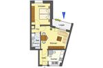 Etagenwohnung Lüdenscheid Staberg - 2 Zimmer, 51 m&sup2;, 340&euro; | Angebot:26677441
