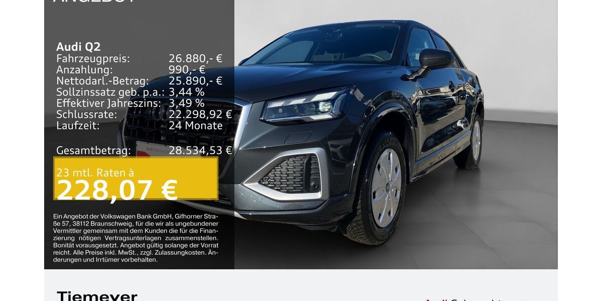 Audi Q2 8.047 km 26.380 &euro; Lüdenscheid 58511