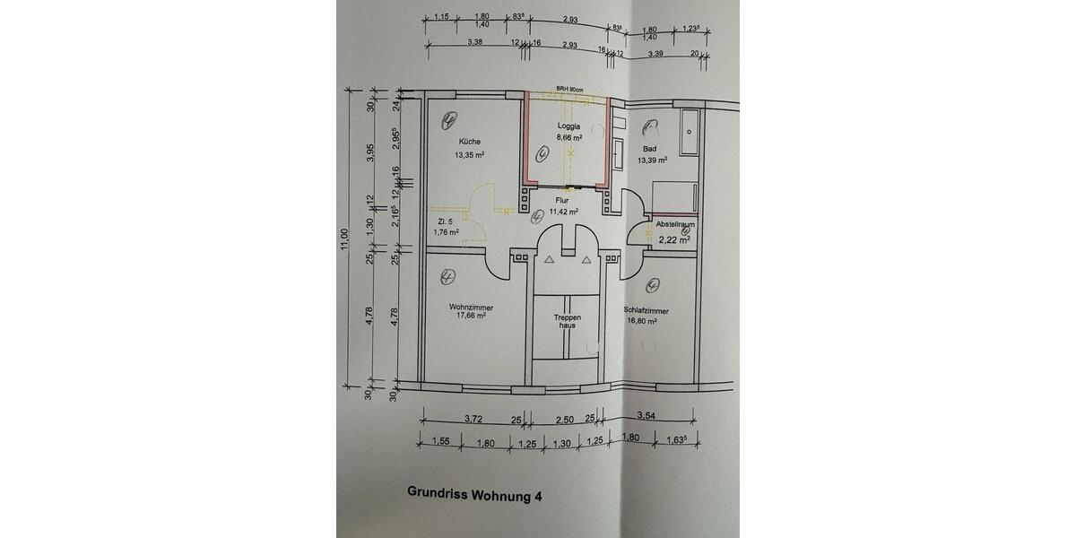 Maisonettenwohnung Wuppertal Gemarkung Langerfeld - 4 Zimmer, 130 m&sup2;, 305.000&euro; | Angebot:25280115