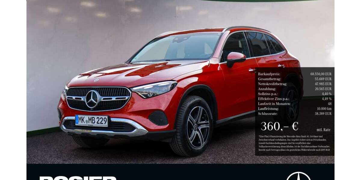 Mercedes-Benz GLC 300 14.500 km 68.550 &euro; Menden 58706
