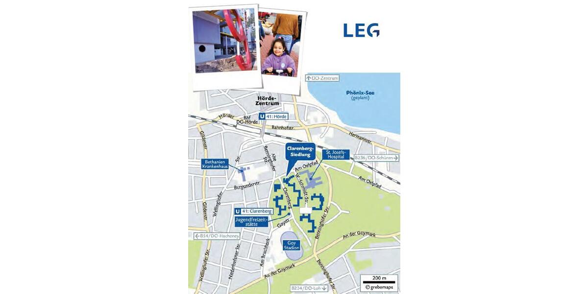 Etagenwohnung Dortmund Hörde - 3 Zimmer, 73 m&sup2;, 386&euro; | Angebot:26588022
