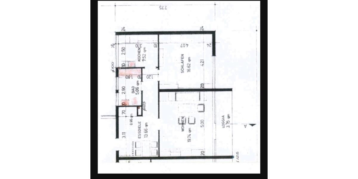 Etagenwohnung Hagen Hagen-Mitte - 2 Zimmer, 70 m&sup2;, 600&euro; | Angebot:26414654