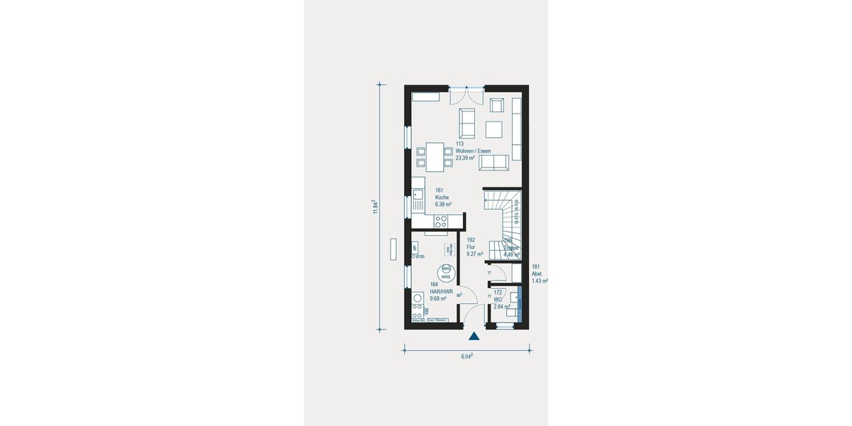 Individuelle Doppelhaushälfte in Dortmund - Flexibel geplant, persönlich gestaltet - Doppelhaushälfte Dortmund Brackel | Angebot:27606005