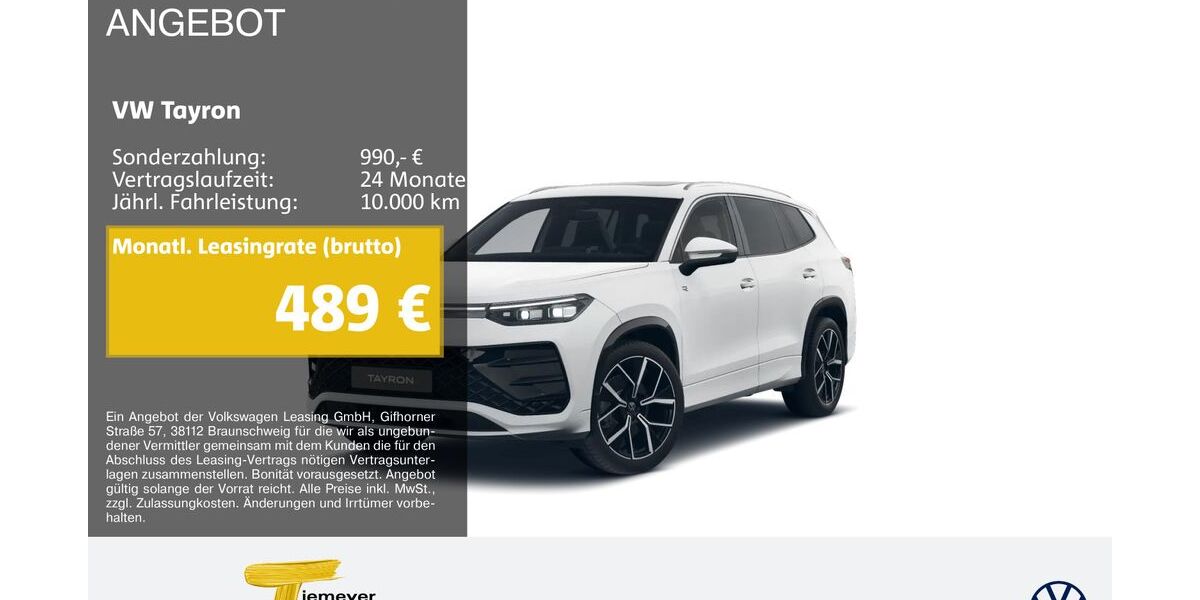 VW Tayron 8.743 km 52.470 &euro; Bochum 44892