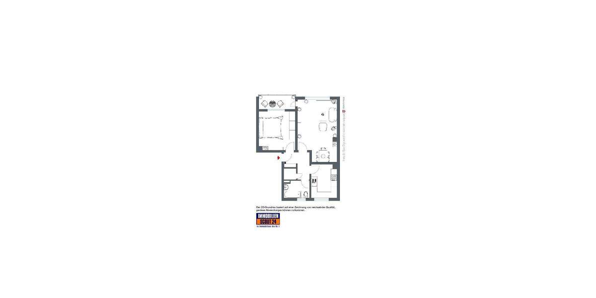 Etagenwohnung Remscheid Klausen - 2 Zimmer, 59 m&sup2;, 509&euro; | Angebot:27723179