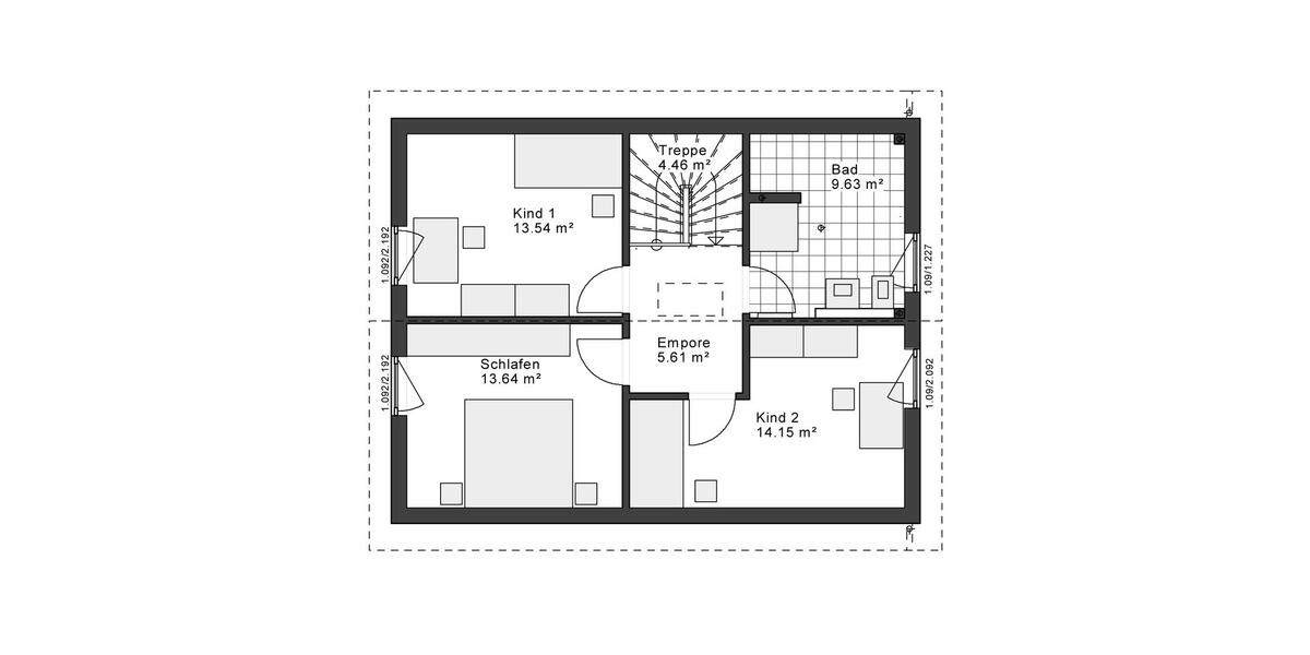 Einfamilienhaus Dortmund Aplerbeck - 3 Zimmer, 125 m&sup2;, 1.850&euro; | Angebot:26663223