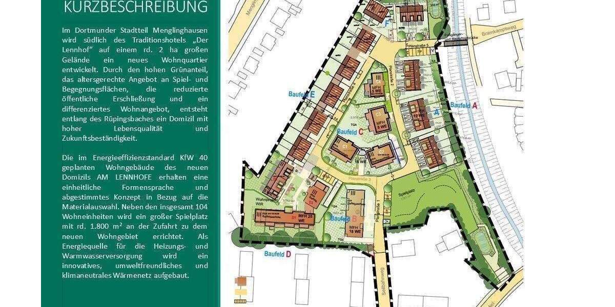 Etagenwohnung Dortmund Menglinghausen - 3 Zimmer, 101 m&sup2;, 420.768&euro; | Angebot:25770181