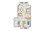 Etagenwohnung Sprockhövel - 3 Zimmer, 103 m&sup2;, 1.330&euro; | Angebot:27626219