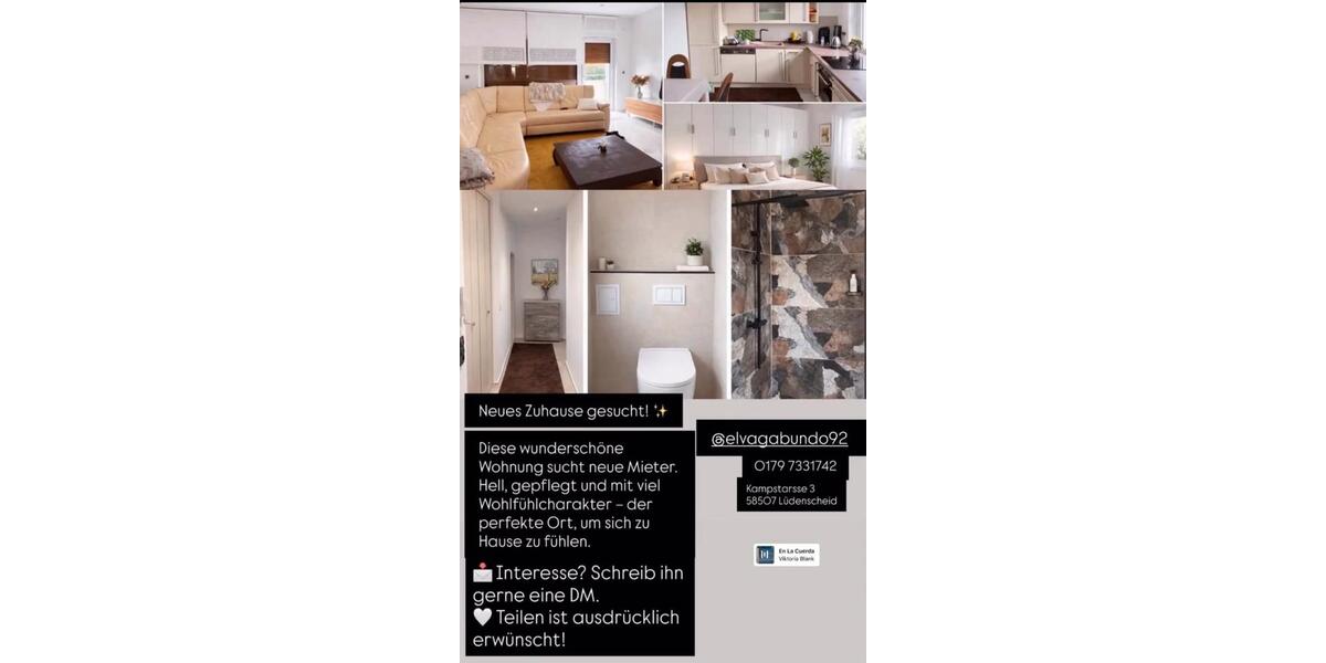 Mehrfamilienhaus, Wohnhaus Lüdenscheid Staberg - 2 Zimmer, 66 m&sup2;, 900&euro; | Angebot:27614963