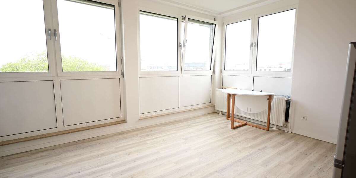 Etagenwohnung Bochum Innenstadt - 1.5 Zimmer, 35 m&sup2;, 490&euro; | Angebot:25899338