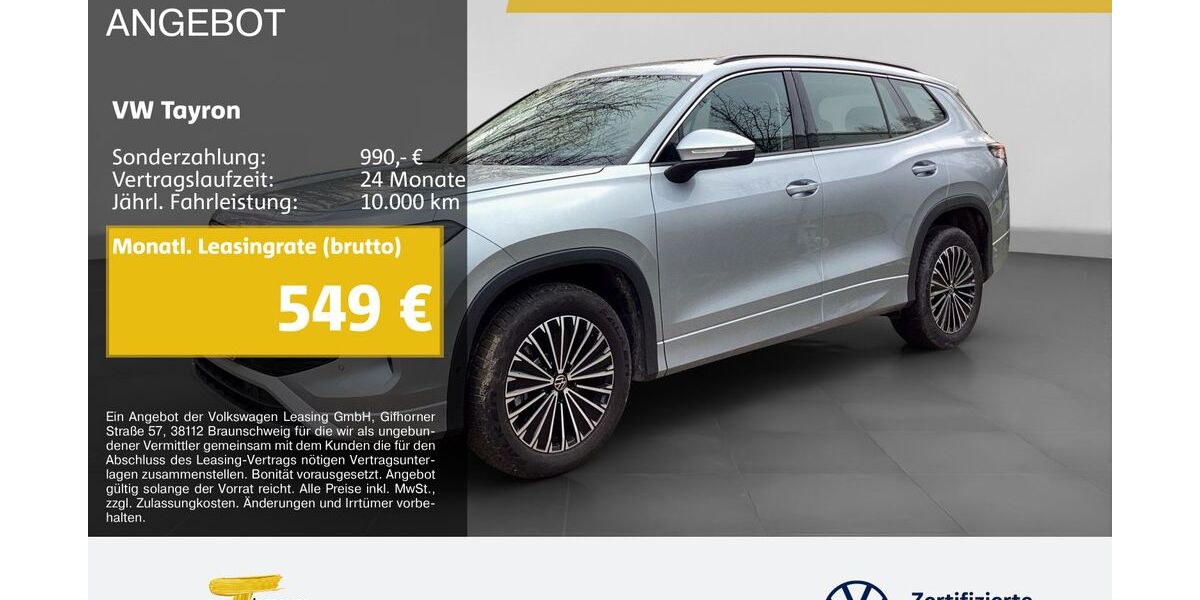 VW Tayron 6.515 km 42.450 &euro; Castrop-Rauxel 44575