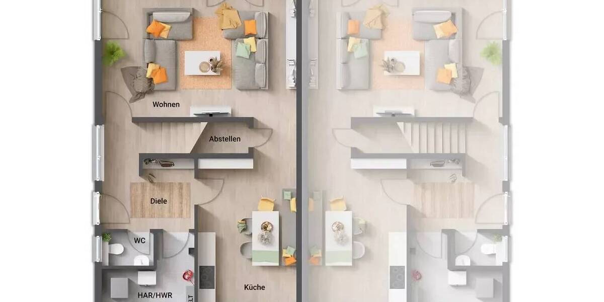 Doppelhaushälfte Lünen Horstmar - 5 Zimmer, 136 m&sup2;, 288.890&euro; | Angebot:25728957