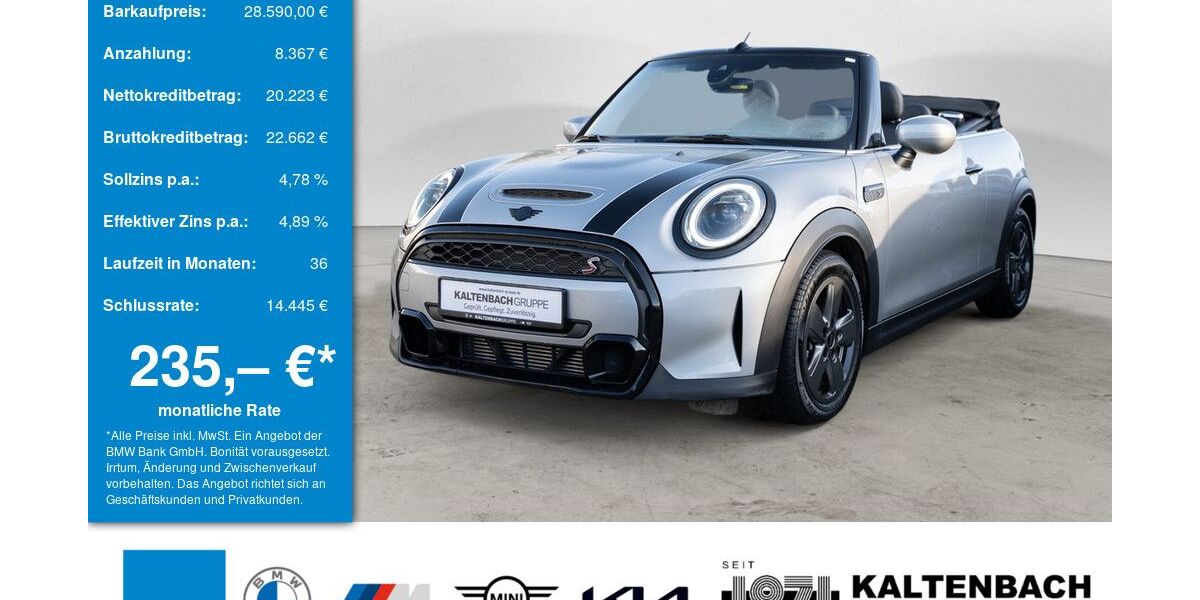 Mini Cooper S Cabrio 36.457 km 28.590 &euro; Remscheid 42897