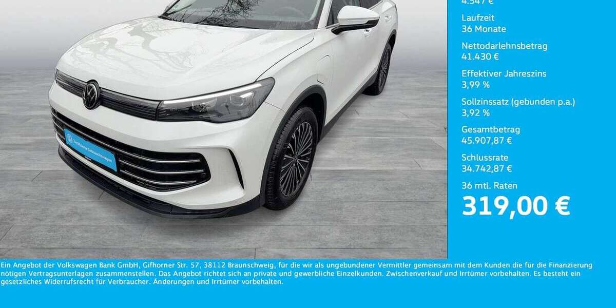 VW Tiguan 9.637 km 45.977 &euro; Dortmund 44141