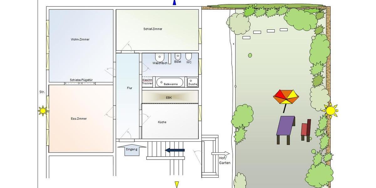 Etagenwohnung Wuppertal Elberfeld - 3 Zimmer, 88 m&sup2;, 239.000&euro; | Angebot:26730634