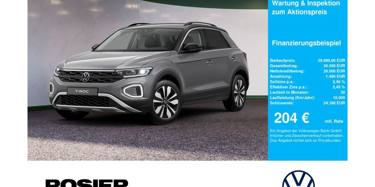VW T-Roc 24.504 km 29.660 &euro; Menden 58706