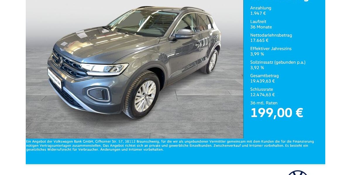 VW T-Roc 52.556 km 19.336 &euro; Unna 59423