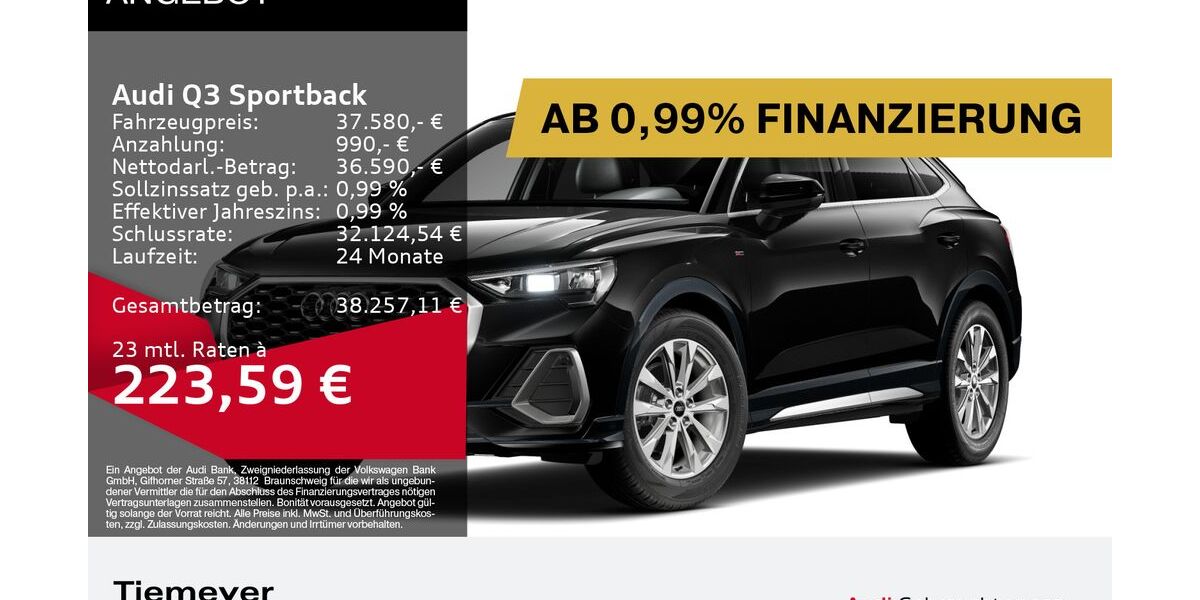 Audi Q3 9.220 km 35.990 &euro; Remscheid 42897