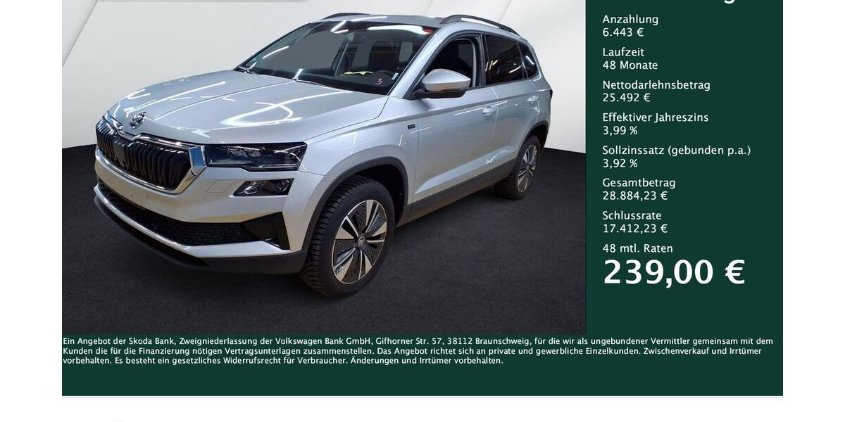Skoda Karoq 10.656 km 32.393 &euro; Dortmund 44309