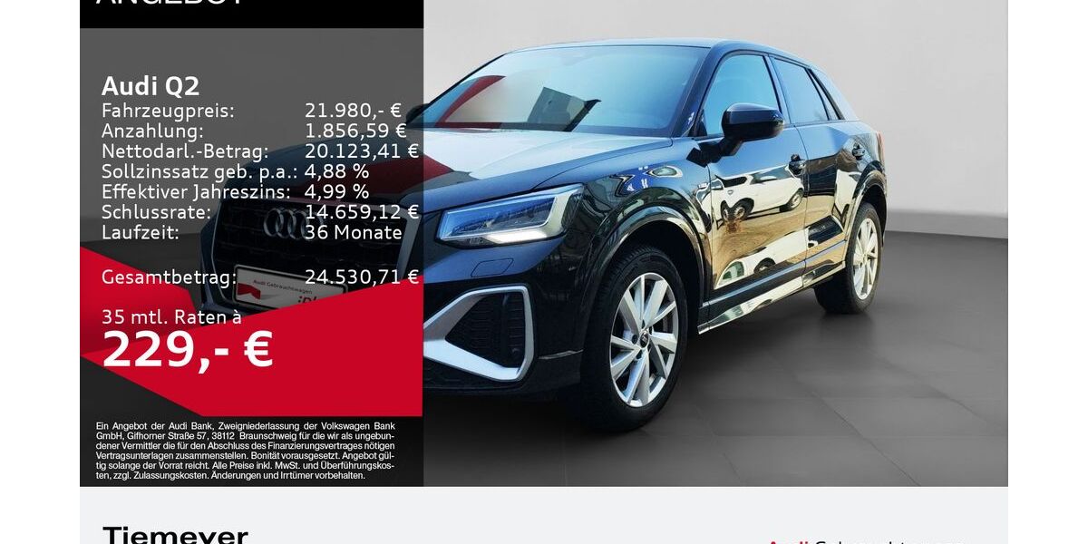 Audi Q2 47.609 km 21.480 &euro; Remscheid 42897