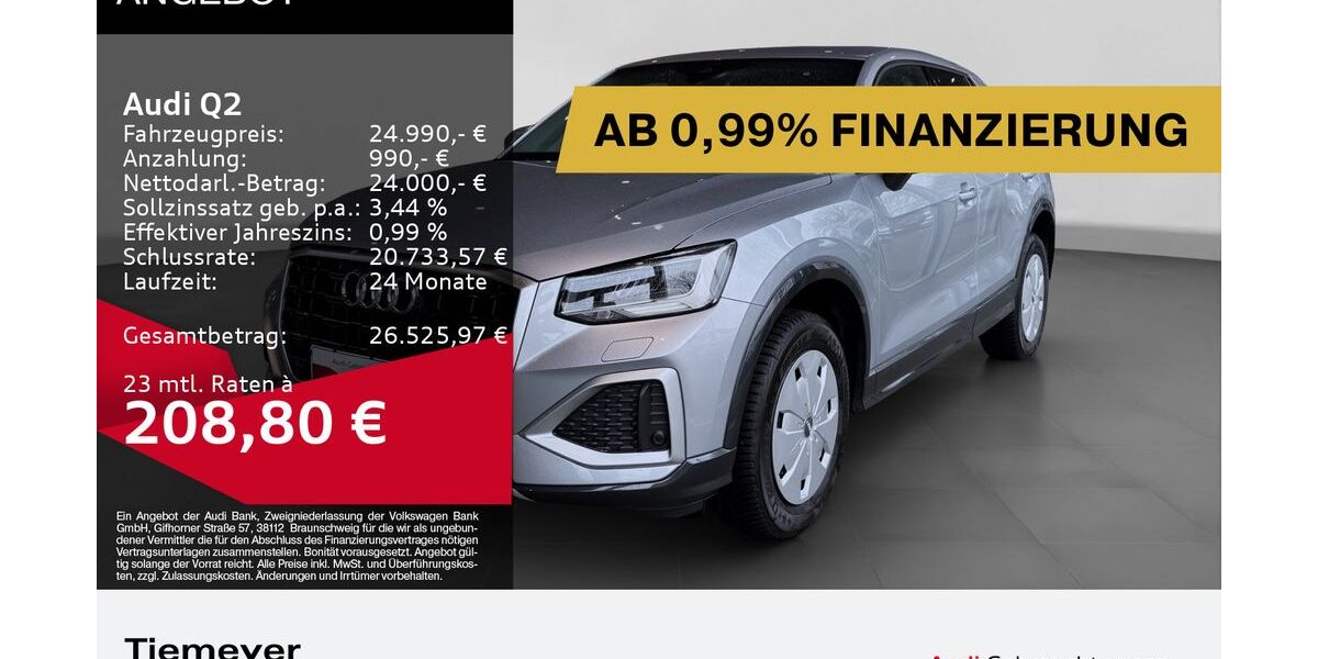Audi Q2 7.793 km 24.990 &euro; Lüdenscheid 58511