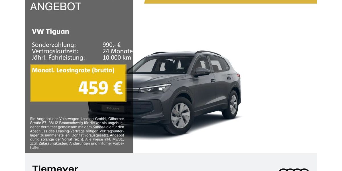VW Tiguan 13.047 km 34.490 &euro; Bochum 44809