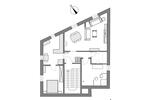 Dachgeschoßwohnung Iserlohn Gerlingsen - 3 Zimmer, 83 m&sup2;, 700&euro; | Angebot:27577938